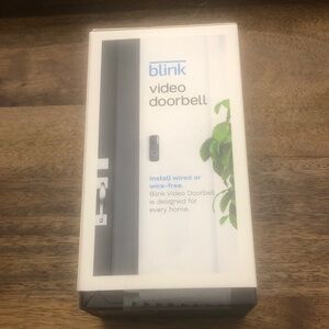 Blink Video Doorbell Smart Wifi, Two-way Audio, Video, Wired/Battery Operate